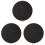 3Pièces Support Bijoux Bambou Noir Porte-Boucles Broches 2
