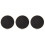 3Pièces Support Bijoux Bambou Noir Porte-Boucles Broches 4