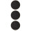 3Pièces Support Bijoux Bambou Noir Porte-Boucles Broches 8
