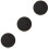 3Pièces Support Bijoux Bambou Noir Porte-Boucles Broches 5