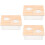 3Pièces Accessoire Hamster Multi-Coloré Bain Sable Toilette 5