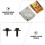 48Pièces Clips Et Vis De Protection Multicolores Pour 4