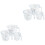 6Pièces Coupes Graduées Transparentes Pour Usage 3