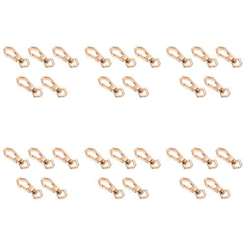 60Pièces Boucles Métalliques Dorées Pour Sacs Accessoires 1