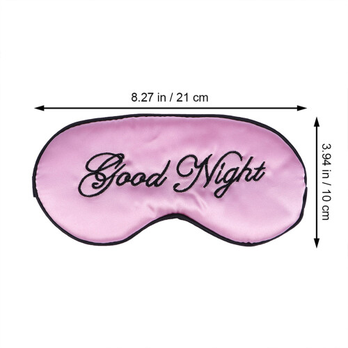 2Pièces Masques Yeux En Soie Doux Pour Paisible 1