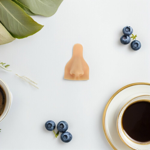 5Pièces Faux Visages Flexibles Pour Affichage Perçage 2
