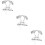 3Ensembles Costume Animal Chiot Oreilles Queue Et Nœud 8
