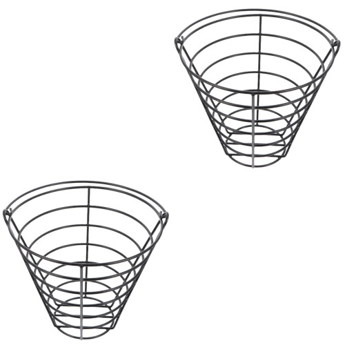 2Pièces Support Noir Grande Capacité Pour Extérieur 2