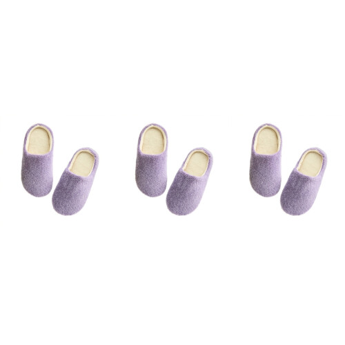 3Pièces Chaussures D'intérieur Multi Thermiques Pour Et Femme