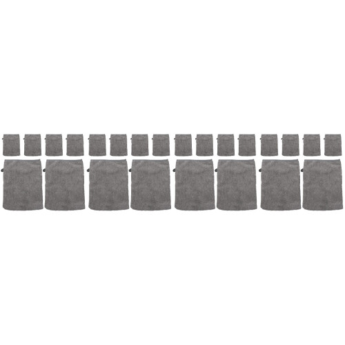 24Pièces Doux Pour Démaquillage Gris 2
