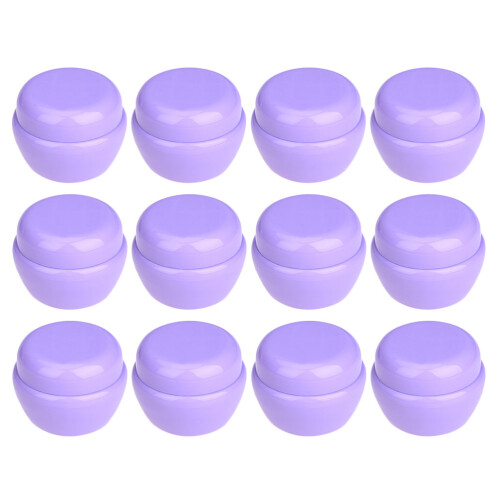 50Pièces Pots Crème Violet Design Champignon Pour Toilettes 1