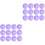 50Pièces Pots Crème Violet Design Champignon Pour Toilettes 3