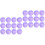 50Pièces Pots Crème Violet Design Champignon Pour Toilettes 4