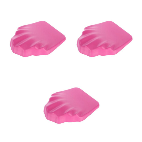 3Pièces Coussin Rosé Main Poignet Support Salon Nail Art 1
