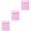 3Ensembles Coussin Rose PU Pour Salon Et Ongles 4