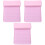 3Ensembles Coussin Rose PU Pour Salon Et Ongles 2