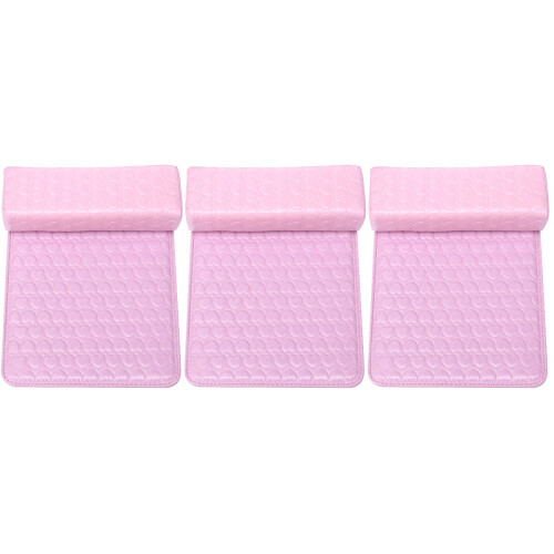 3Ensembles Coussin Rose PU Pour Salon Et Ongles 2