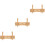 3Pièces Porte-Cutter Bambou Beige Support Robuste Cuisine 4