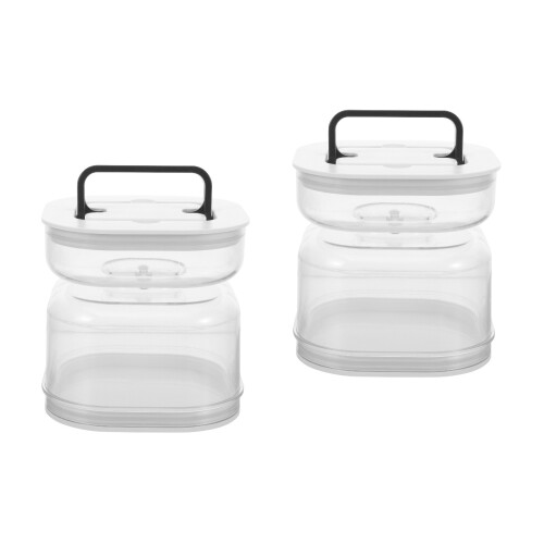 2Pièces Récipients Hermétiques En Pour Fermentation Cuisine 2