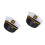 2Pièces Casquettes Blanches Pour Cosplay 3