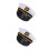 2Pièces Casquettes Blanches Pour Cosplay 4