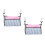 2Pièces De Rangement Poussette Nylon Durable Noir Beige 2