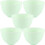 10Pièces Bols Silicone Vert Robuste Pour Mélange Masques Faciaux DIY 10