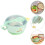 3Ensembles Repas Bébé Vert Succion Entraînement Alimentation 9