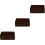 3Pièces Boîtes Rangement Bois Pour Et 5