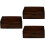 3Pièces Boîtes Rangement Bois Pour Et 6