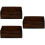 3Pièces Boîtes Rangement Bois Pour Et 7
