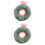 2Pièces Collier Chat Vert Convalescence Protection 5