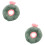 2Pièces Collier Chat Vert Convalescence Protection 6