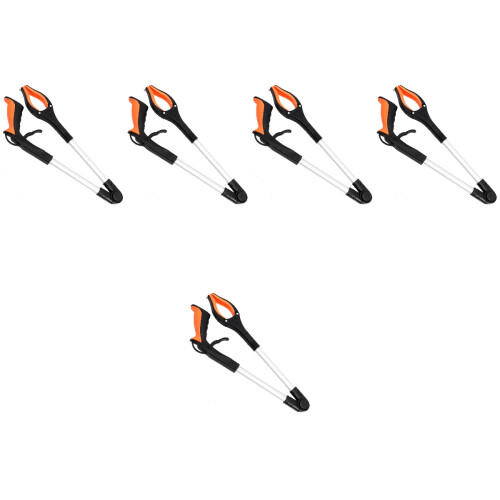 5Pièces Ramasse Déchets Ergonomiques Aluminium ABS Coloré 2