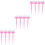12Pièces Accessoires Rose Brosse Et Pour 5