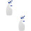 8Pièces Spray Bouteille Pe Blanche Fine Brume Stockage Efficace 5