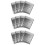 30Pièces Argentés Aluminium Résistant Stockage 7