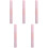 5Pièces Colle Cils Rose Multiusage Double Embout Pour 2