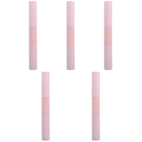 5Pièces Colle Cils Rose Multiusage Double Embout Pour 1