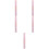 5Pièces Colle Cils Rose Multiusage Double Embout Pour 6