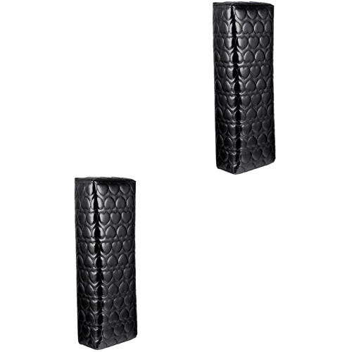 2Pièces Oreiller Noir Support Main Anti-Poussière 2