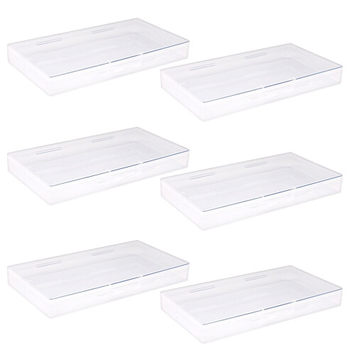 12Pièces Organisateurs Plastique Table Top Transparente Pour 1