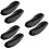 6Pièces Couvre-Selle Électrique Cuir Noir Doux Et Stable 6