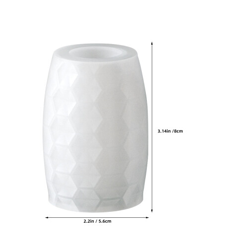 2Pièces Moule Silicone Vase Reutilisable Art Résine 1