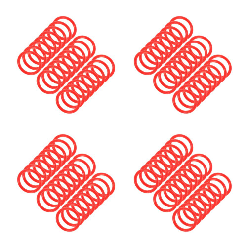 240Pièces Anneaux Rouges Pour Jeu De Lancer 2