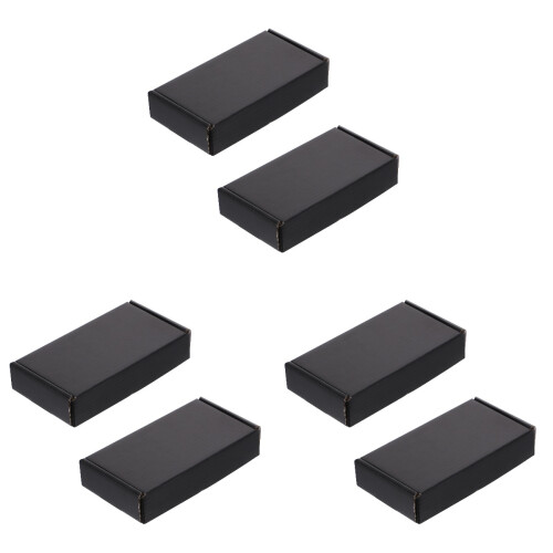 45Pièces Noires Ondulées Pour Rangement 1