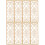 8Pièces Écran Décor Miniature Bois Beige Pour Maison De 4