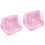 2Pièces Boîte De Rangement Accessoires Bébé Rose Durable 4