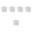 250Pièces Protège-Pages Transparent Pour Scrapbook Accessoire DIY 3