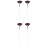 4Pièces Pinceaux Facial Femmes Usage Compact 5